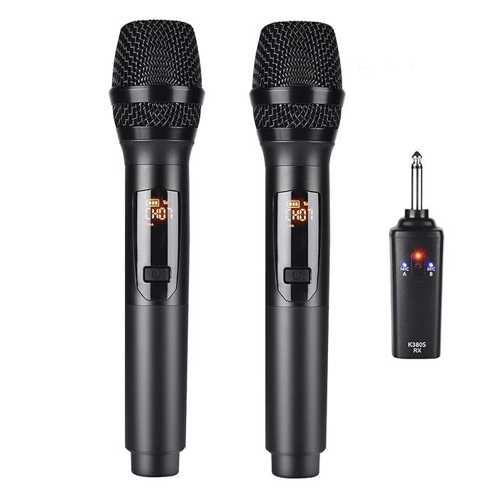 Buy Kithouse K380S Rechargeable Wireless Microphone Karaoke Microphone