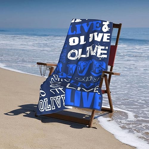 Miniatura 7 de Toallas de playa personalizadas con nombre para bebé, niños, adultos, mamá, abuela. Toallas de playa personalizadas con nombre de gran tamaño,