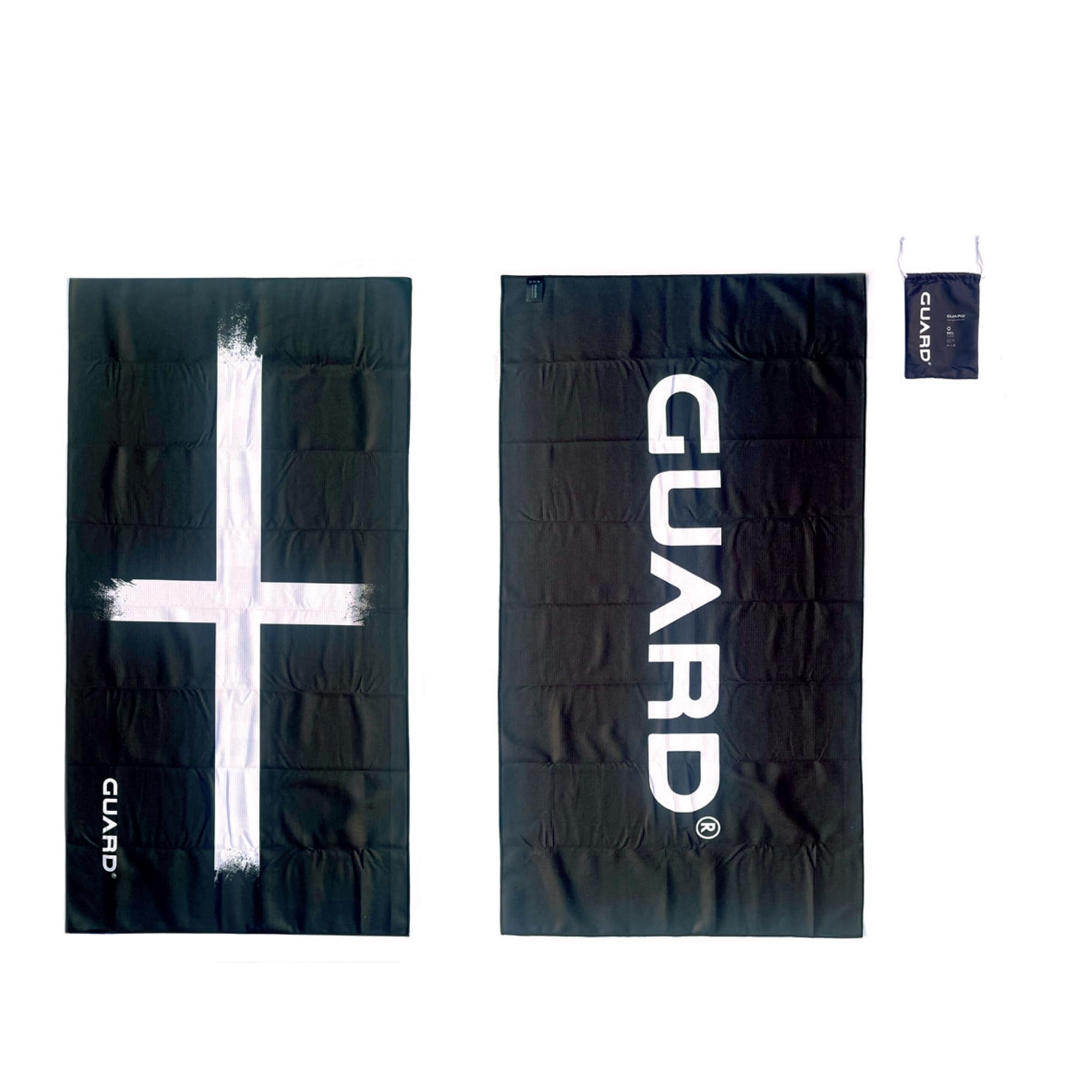 GUARD® KERNOW G.TOWEL grande telo mare in microfibra senza sabbia, 100% poliestere riciclato, ad asciugatura rapida, super assorbente, leggero asciugamano da viaggio per surf, nuoto, spiaggia