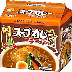 マルちゃん スープカレーラーメン 5食パック … (5)