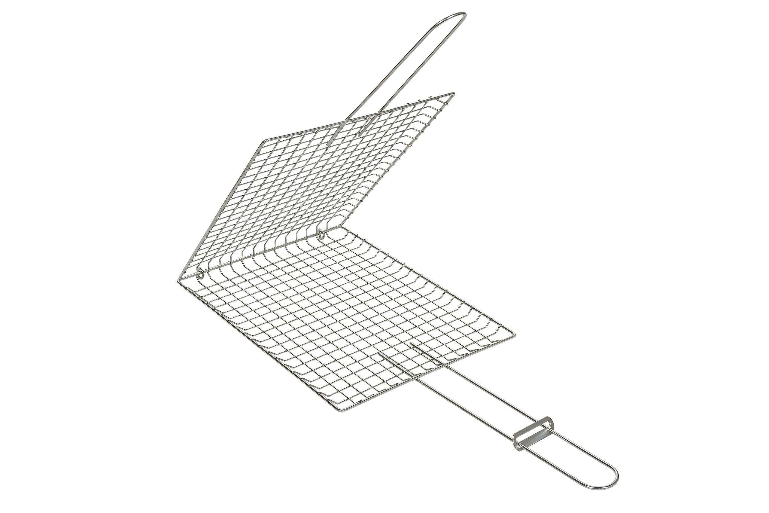 Sauvic Parrilla abombada para Carne o Pescado de 40x45 cm. sin Patas