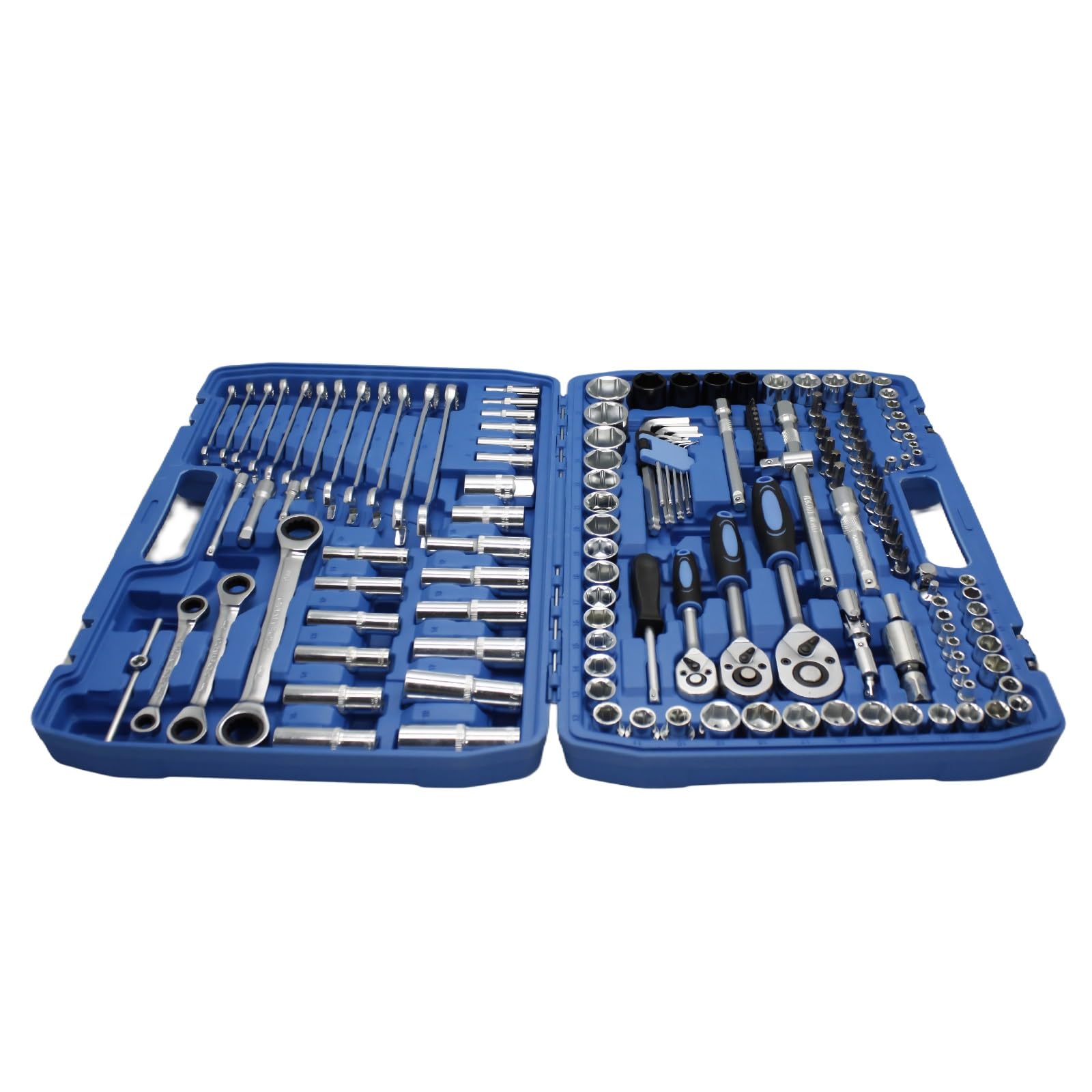 Maletín herramientas multiusos Kit Herramientas Reparación Automóviles DIY Tubo Trinquete Herramienta Reparación Automóviles Juego Llaves DIY Kit Para Hogar Y El Coche 108 Uds.