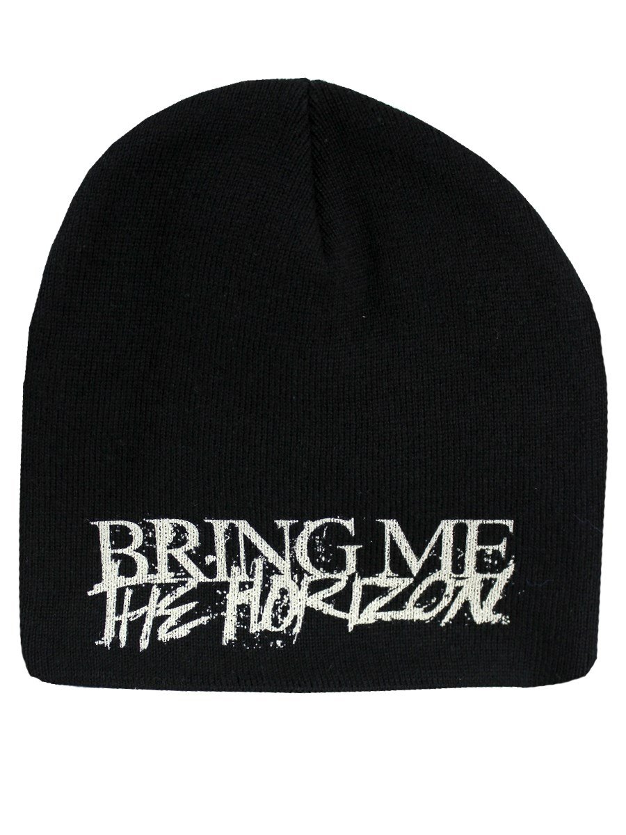 BMTH Beanie - Bring Me The Horizon Horror Logo Black