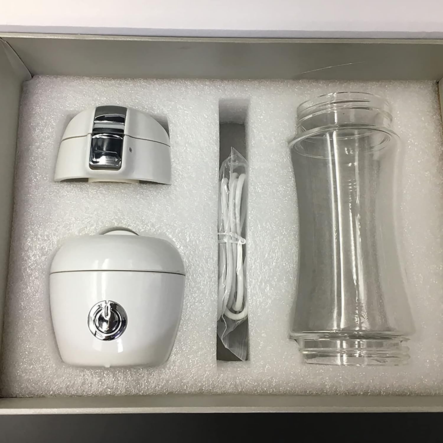 Hydrogen Rich Water Bottle Portable Hydrogen Water Generator Ionizer with Ceramic Ball Filter 3 Mins Make Hydrogen Content Up to 1200 PPB Tritan Plastic Cup 350Ml