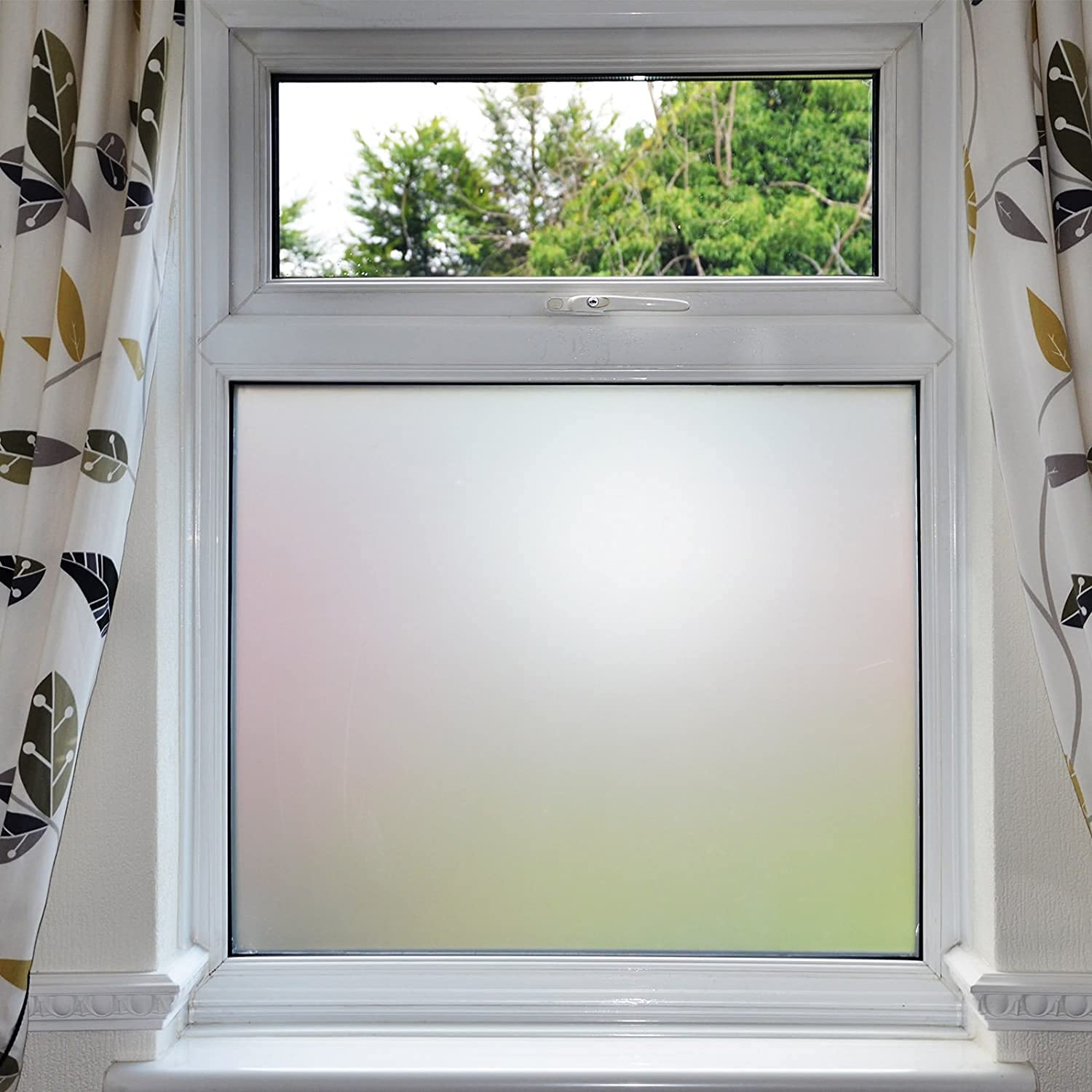 PSSC Bubble Free Frosted Window Film (Self Adhesive) 76cm x 6 metre (Professional Installer Grade) | Easy install To Create Privacy Glass