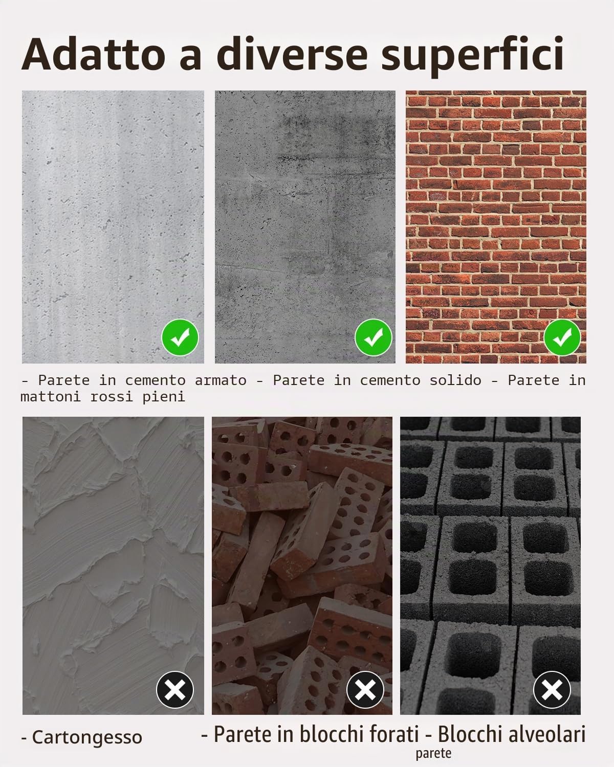 Abahub Barra per Trazioni a Muro 200kg, con Impugnature Multiple e Montaggio a Parete con Viti - Sbarra Pull Up Sicura e Stabile per Allenamento Intenso a Casa – Nero/Arancione