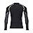 Wetsuit Top Men\'s 1.5mm Neoprene Wetsuits Jacket,Front Zipper Long Sleeves Diving Suit for Swimming,Snorkeling,Surfing,Scuba Diving (Black, 2XL)