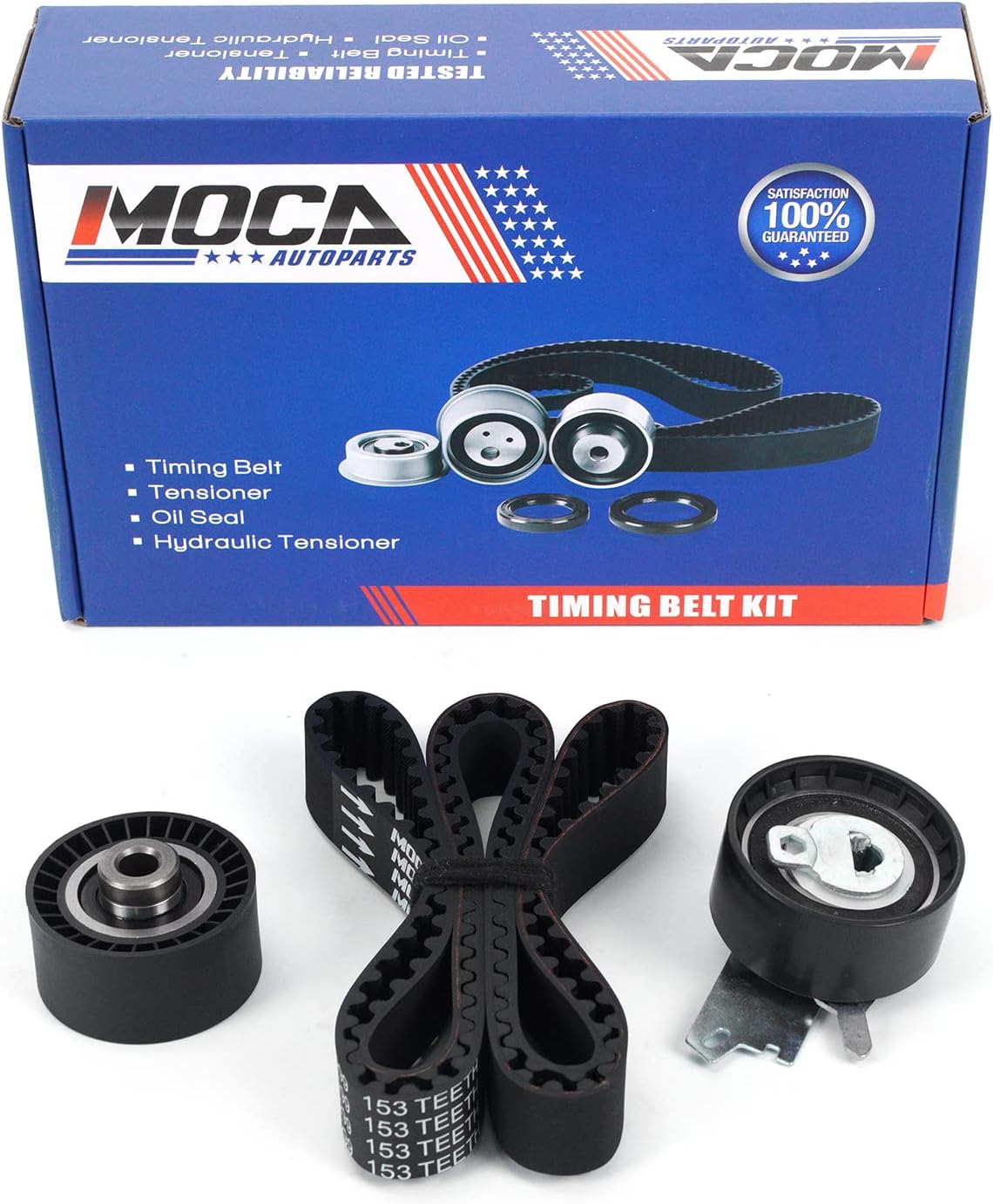 MOCA TK-920 Engine Timing Belt Kit fit 2003-2010 for Peugeot 307 2.0L