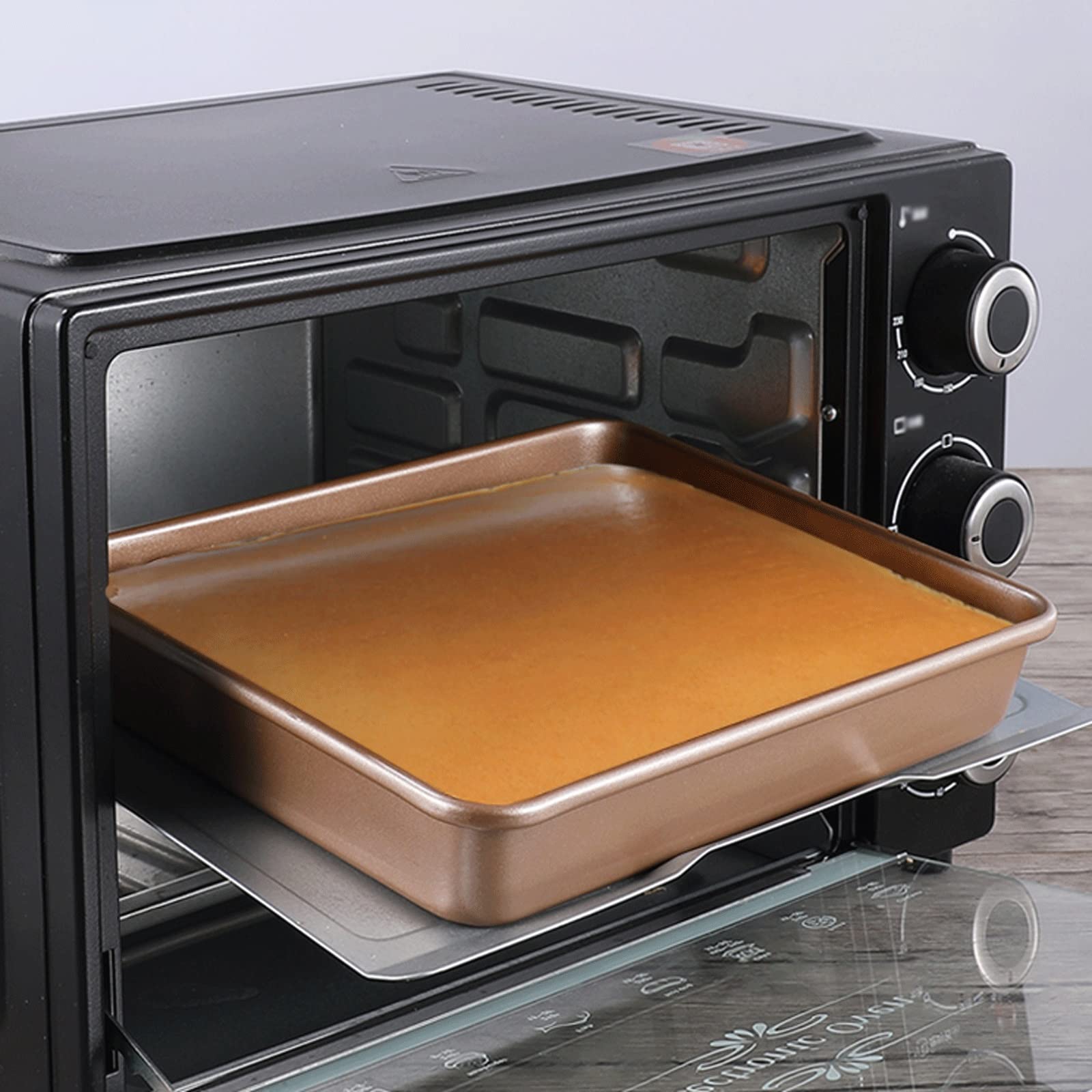 Foodservice Vassoio Vassoio in Acciaio Inox Vassoio for Serving Vassoio Quadrato Vassoio Multiuso for Colazione per Feste, Tavolo, Cucina