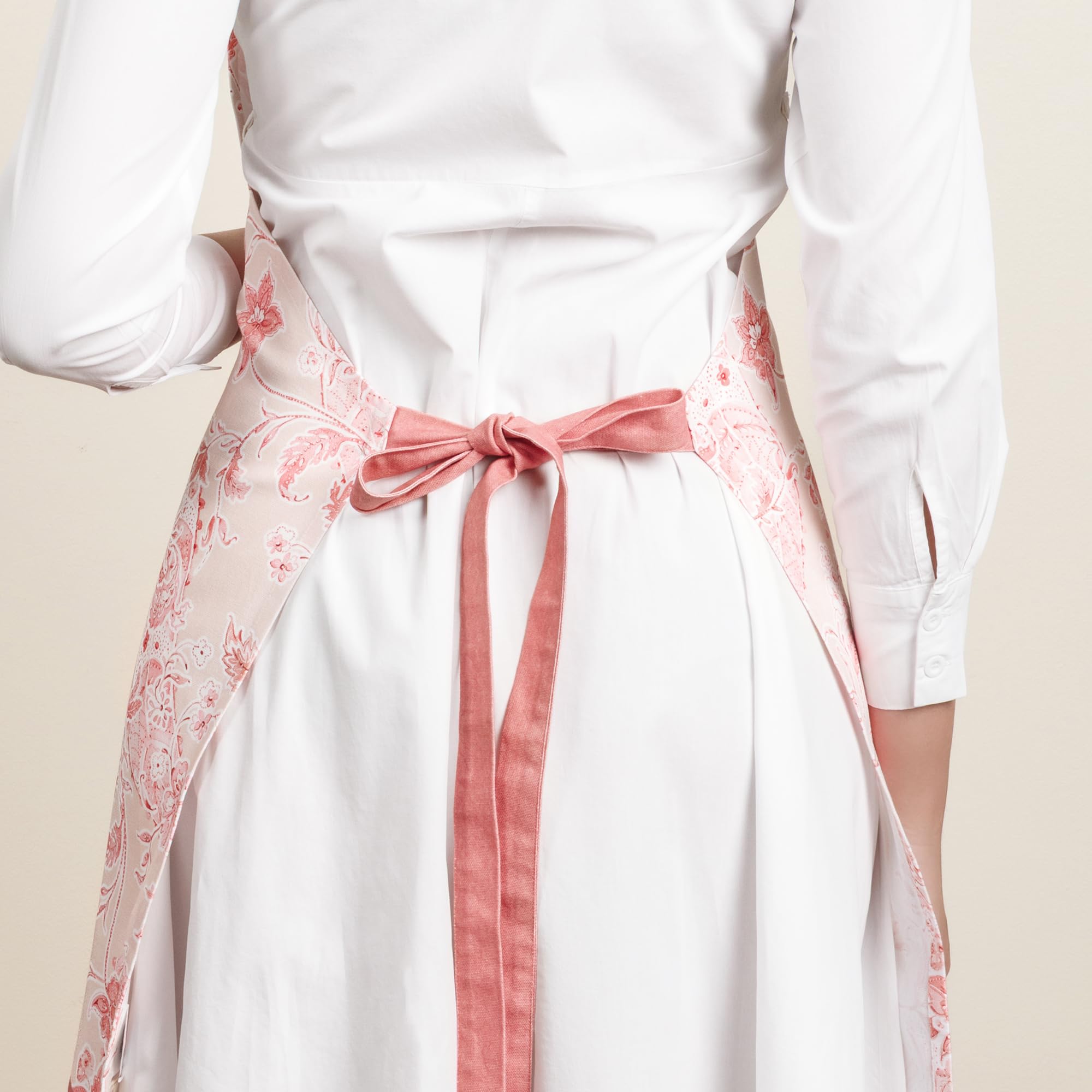 Maison d' Hermine Grembiuli da donna con tasca 100% cotone (69,85 x 80 cm) | Grembiule da uomo regolabile con laccetti lunghi per cuoco, matrimonio, cucina, giardinaggio, cameriera