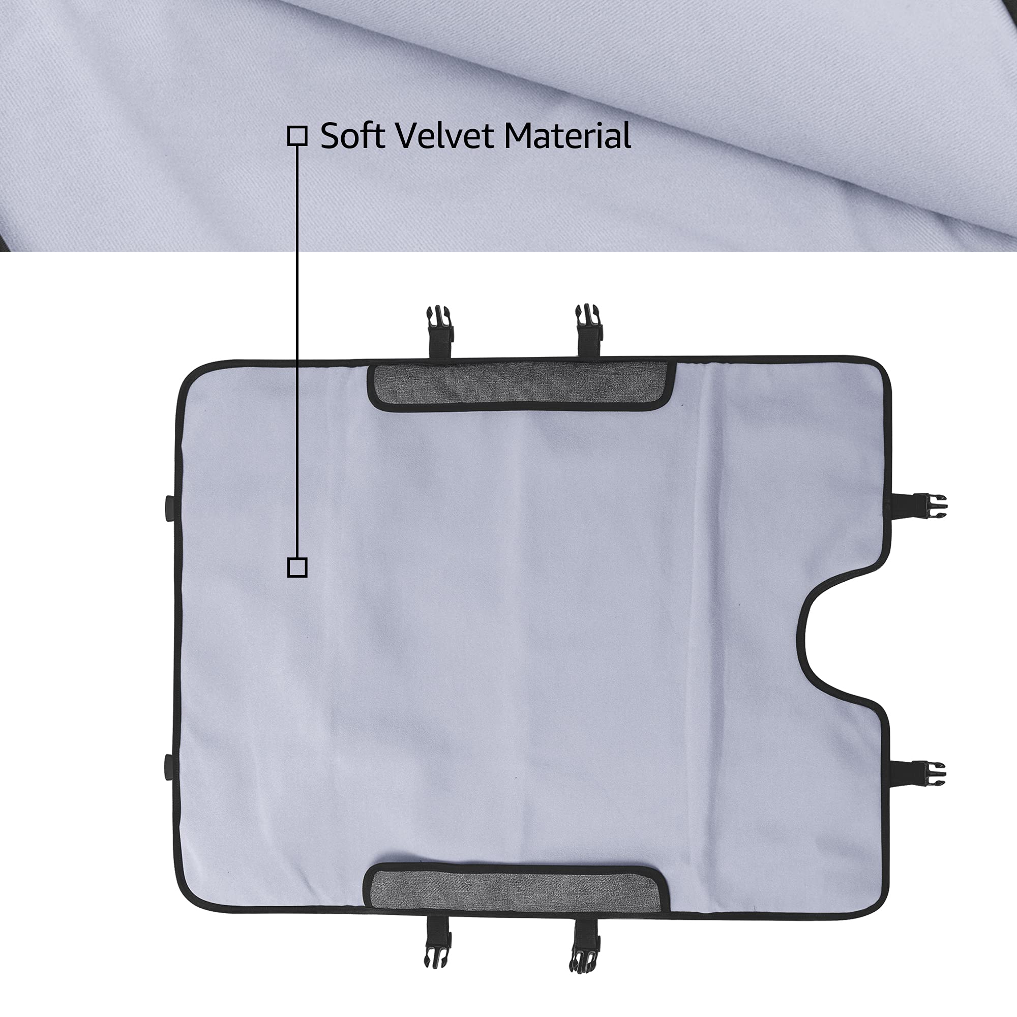 CURMIO Bolsa para iMac 24", Funda para iMac 24", Bolsa de Viaje para Ordenador de iMac 24", Funda de Protectora para iMac 24",Gris