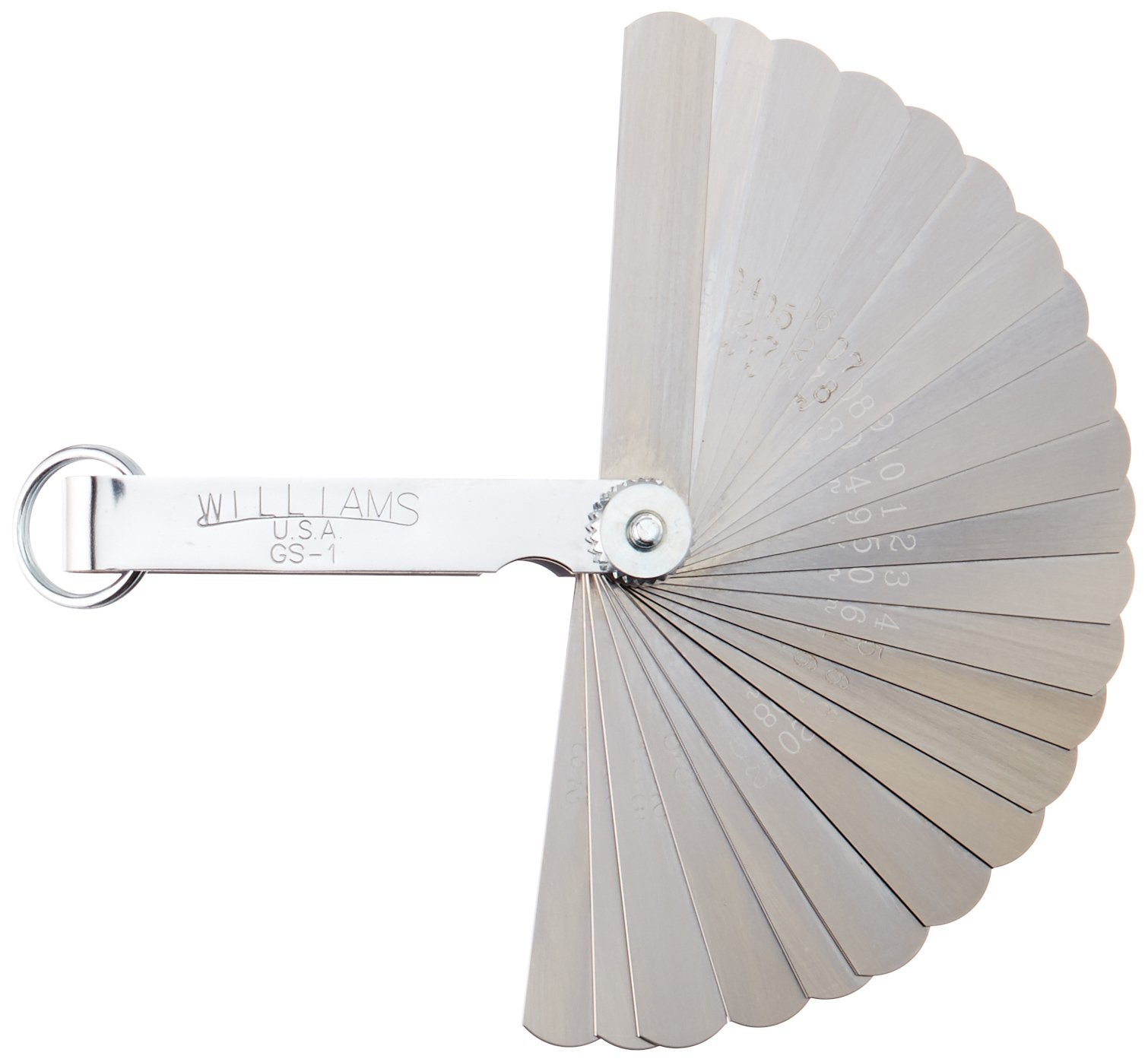 Williams gs-1-th herramientas en altura Master Feeler Gauge Set