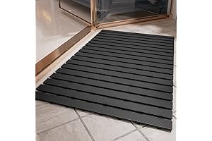 Shower-Mat Non Slip, Heavy Duty Bathtub-Mat Curlable Quick Drain Sturdy Bath Tub...