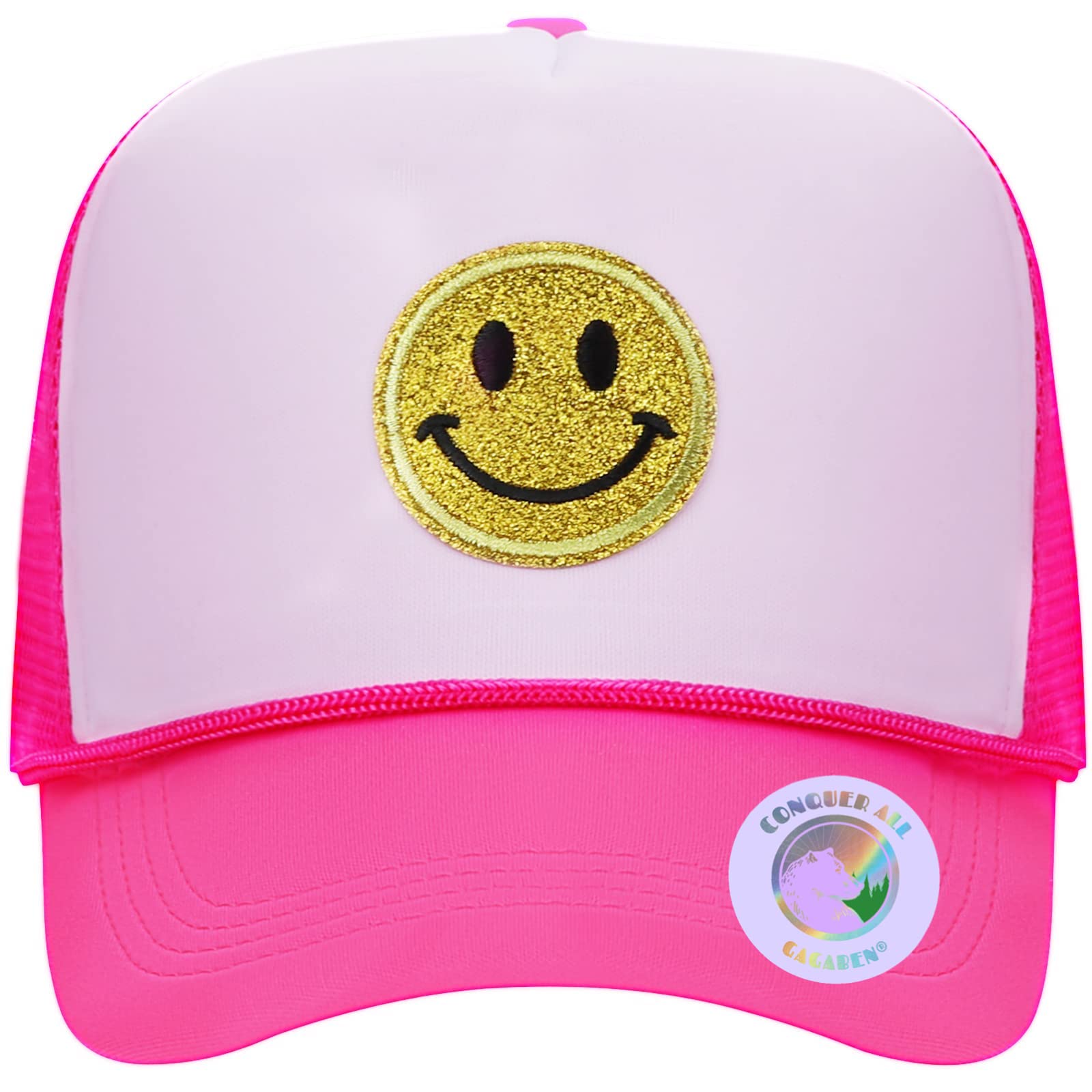 Buy GAGABEN Smiley face Trucker Hat 