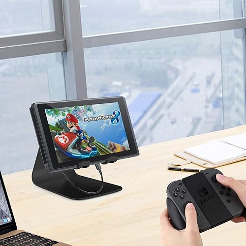 Miniatura 5 de YOSHINE - Soporte para teléfono celular para escritorio soporte para teléfono celular sólido compatible con teléfono 12 11 XR XS Max 8 X 7 6 6s Plus