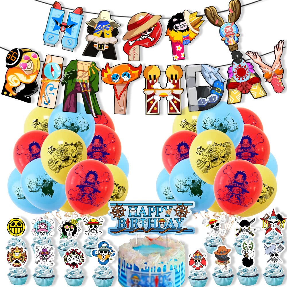 ONEPIECE ハッピーバースデーマグネット4個セット ONEPIECE ハッピーバースデーマグネット4個セット