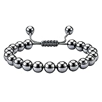 Vista 391 de Amazing Gemstone Yaxaite Bracelet for Women Men's Gifts - Protection Healing Crystal Bracelet - 8mm Gemstone Beaded Adjustable Bracelet Pulseras