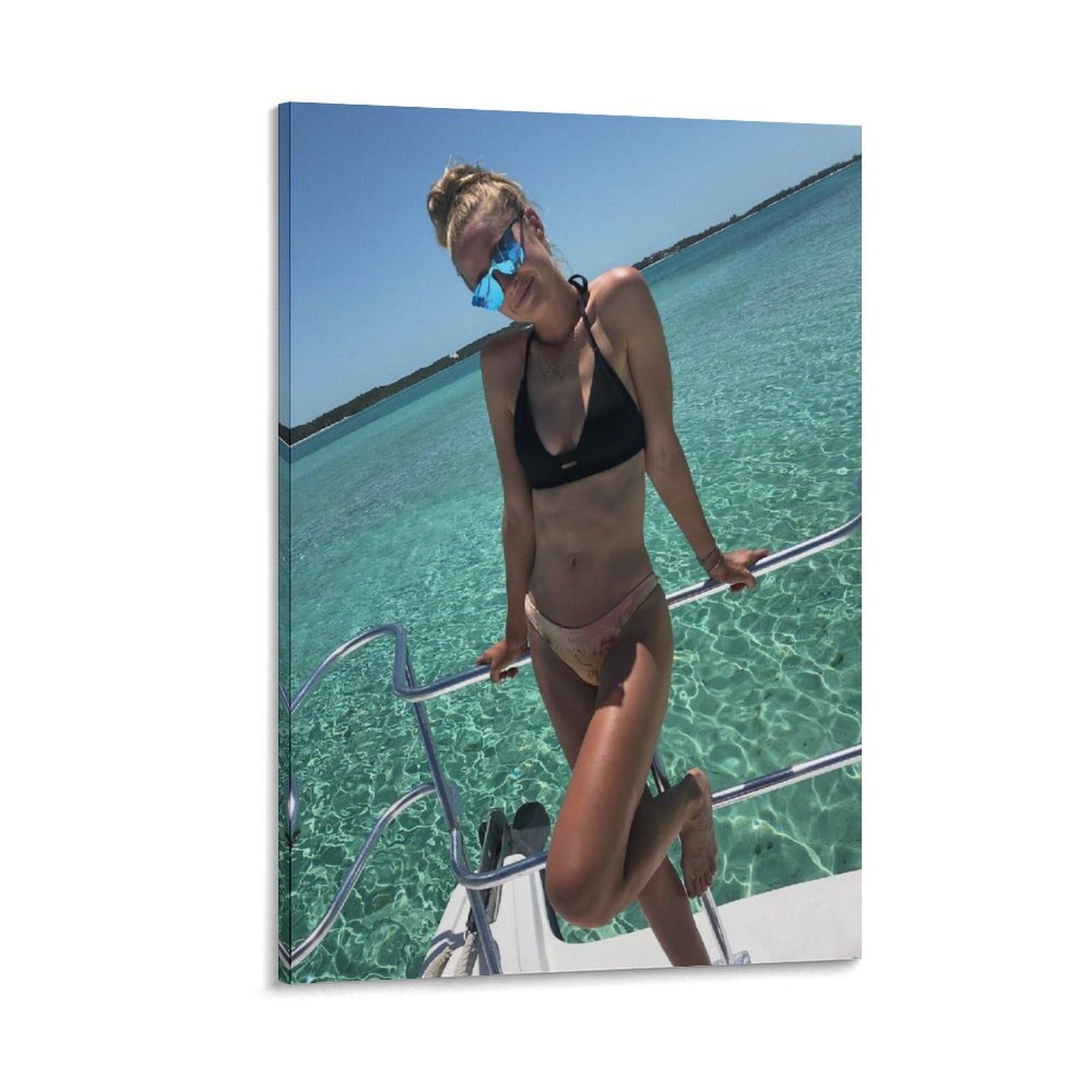 Amazon.com: CJTVMMD Professional Golfer Nelly Korda Sexy Bikini Wall Art  Posters For Room Aesthetic Poster For Bedroom Living Room Bathroom Kitchen  Office Decor 20x30inch(50x75cm) Frame-Poster: Posters & Prints