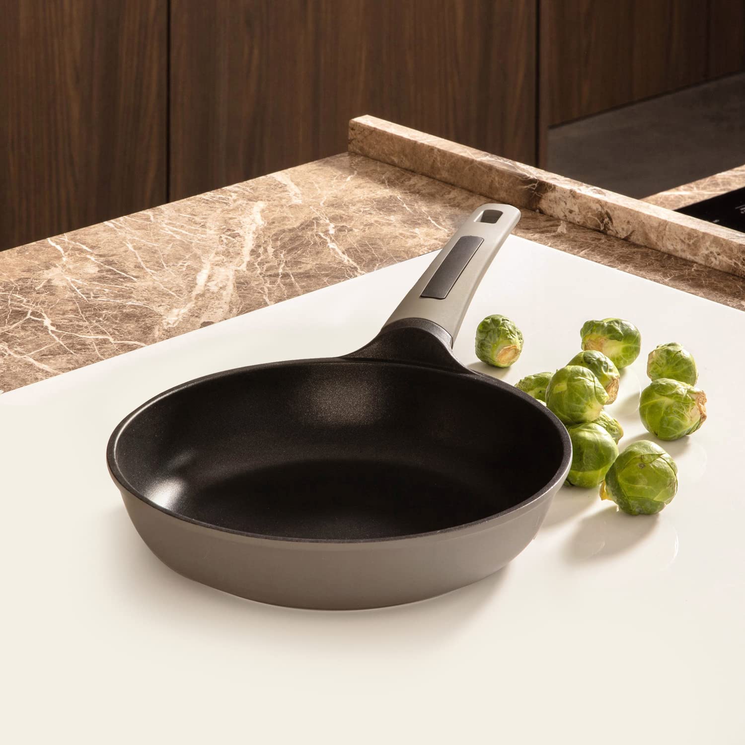 KASANOVA Sartén antiadherente para inducción y todo tipo de cocinas – Línea Elegance (26 cm)