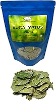 Vista 4 de Hojas secas de eucalipto Té Hojas de Eucalipto Secas (100 g/3.52 oz) Grandes Beneficios - Hierba de relajación aromática fuerte de eucalipto