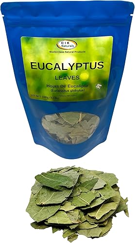 Miniatura 4 de Hojas secas de eucalipto Hojas de té (3.53 oz) Hojas de Eucalipto Secas Strong Aromatic