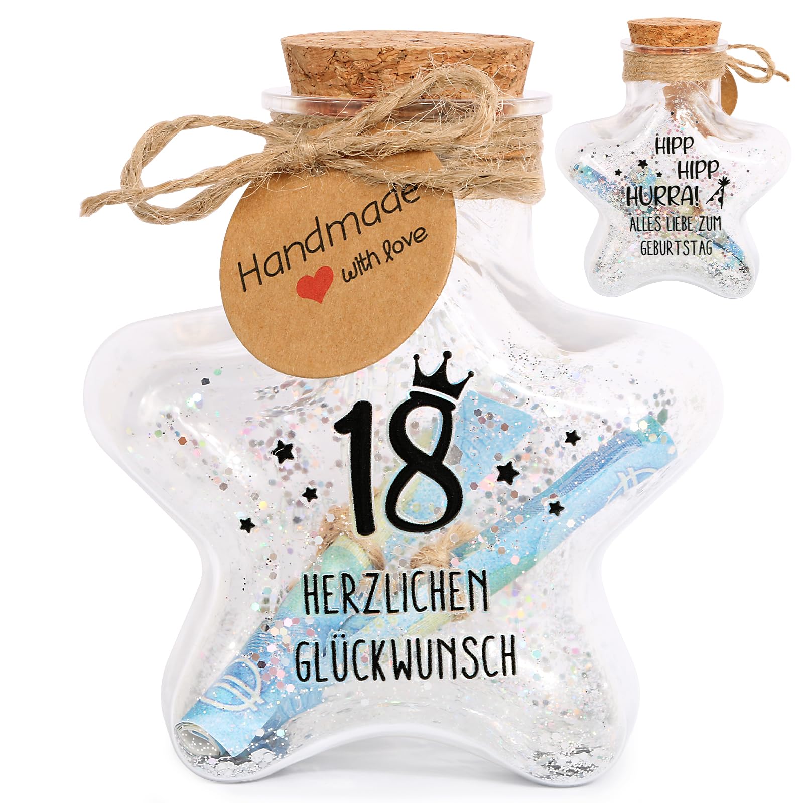 BOFUNX Geldgeschenk 18. Geburtstag