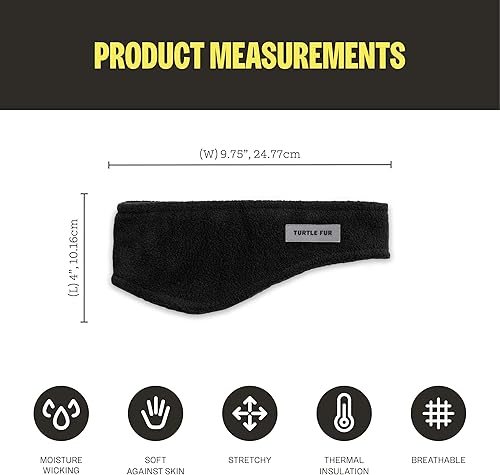 Miniatura 4 de Turtle Fur Chelonia 150 - Clásica cinta de lana para el cabello con forma de diadema