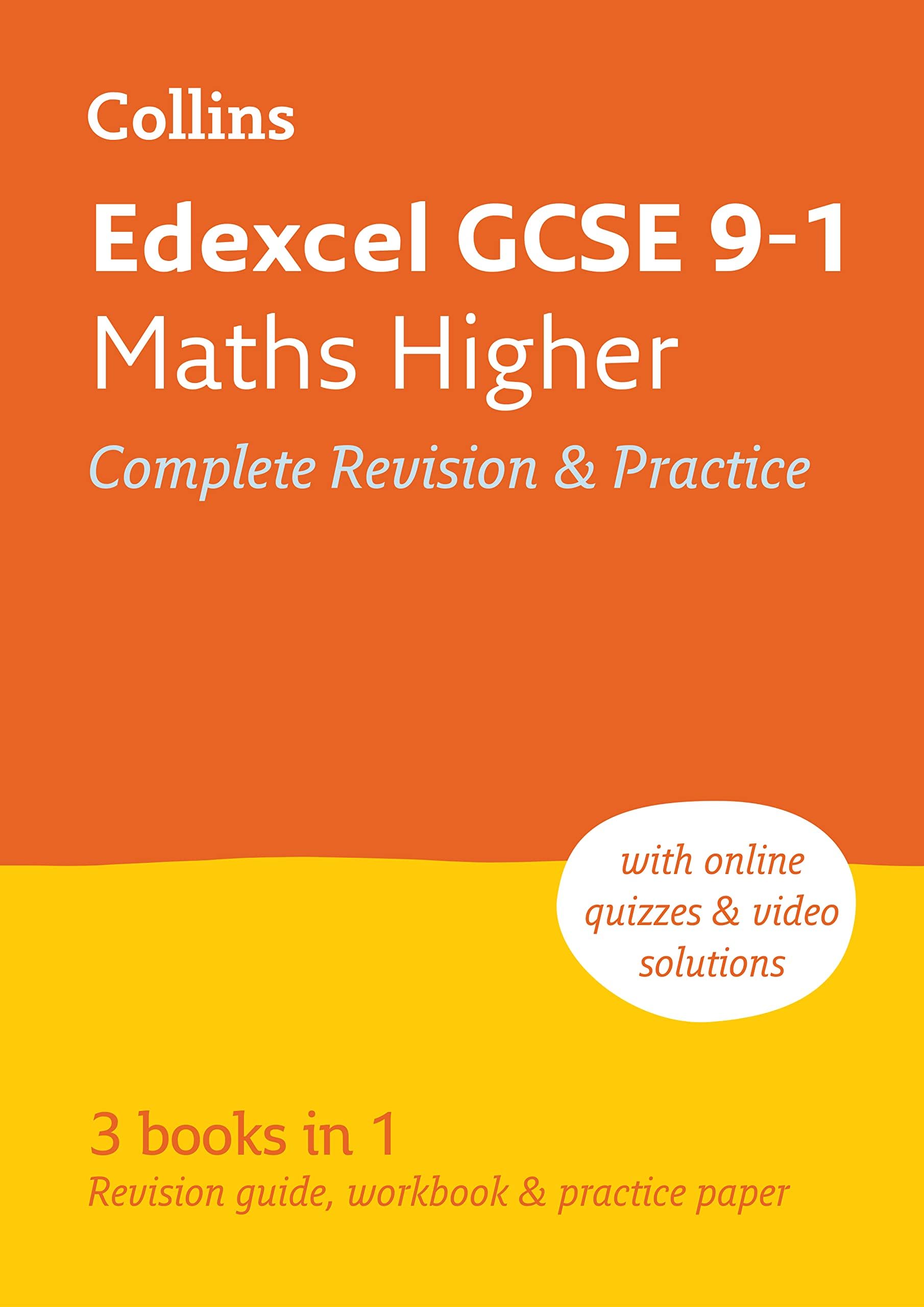 Edexcel GCSE 9-1 Maths Higher All-in-One Complete: Ideal for home learning, 2023 and 2024 exams