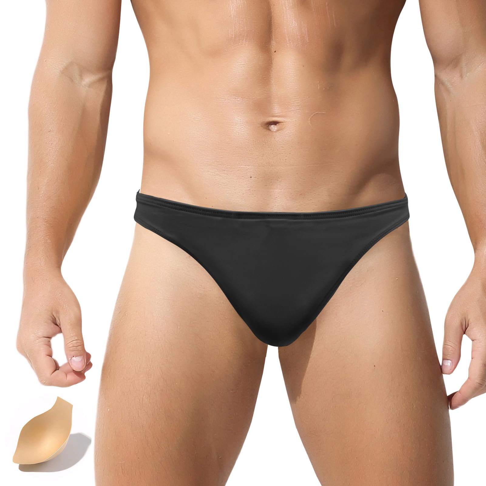 Bañador para hombre sexy con estampado de leopardo, traje de baño, bikini para hombre, push up playa, natación, surf S-XL