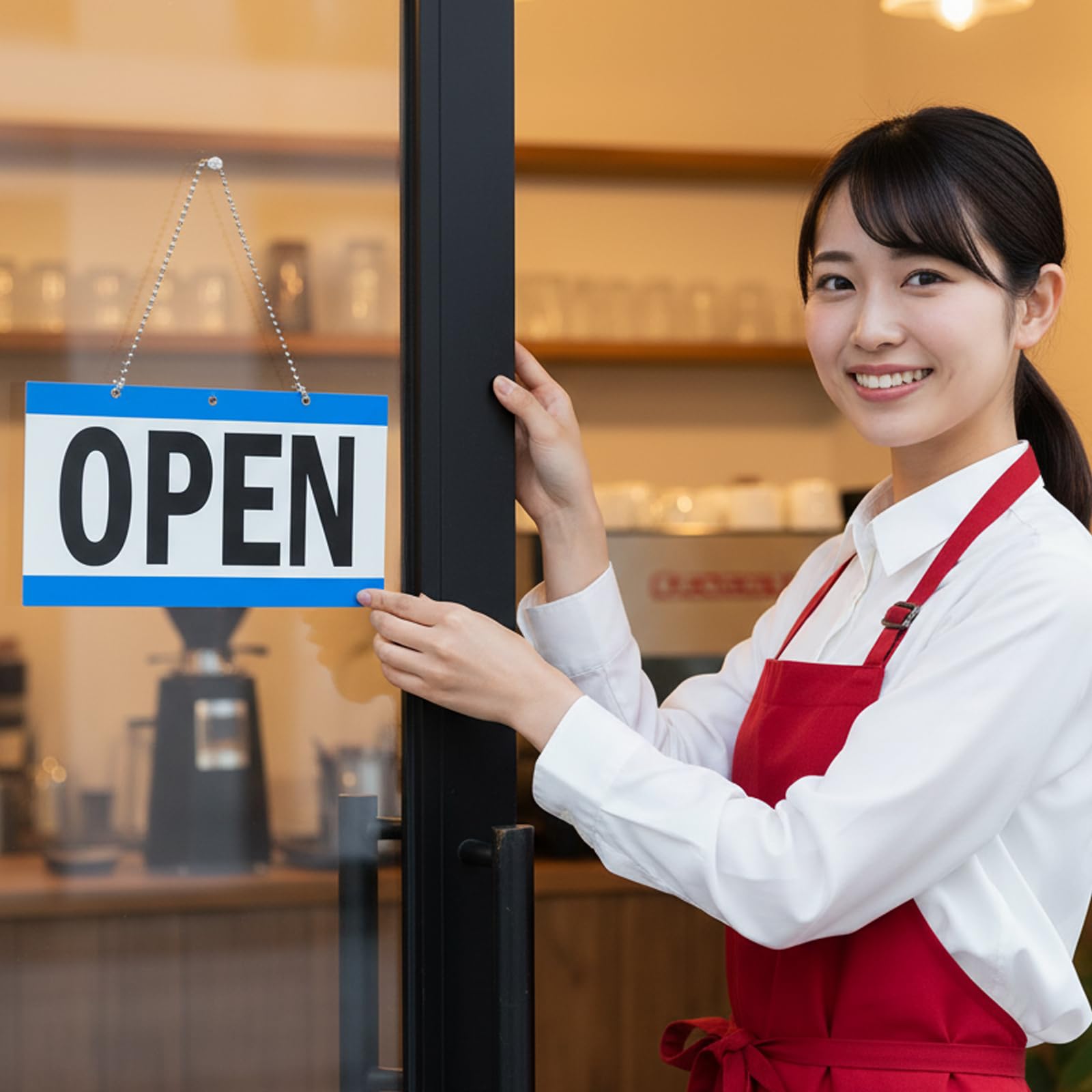 Amazon | TOMOTHY オープンクローズ看板 open close プレート オープン