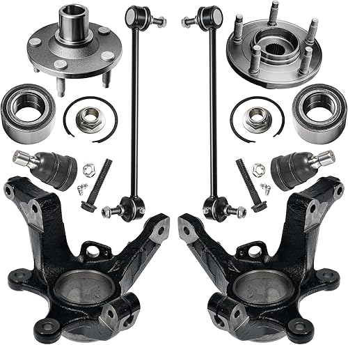 Miniatura 222 de Detroit Axle - Kit de nudillos delanteros e izquierdos RWD para Chevrolet GMC Silverado Suburban Sierra 1500 Avalanche Tahoe Yukon Cadillac Escalade