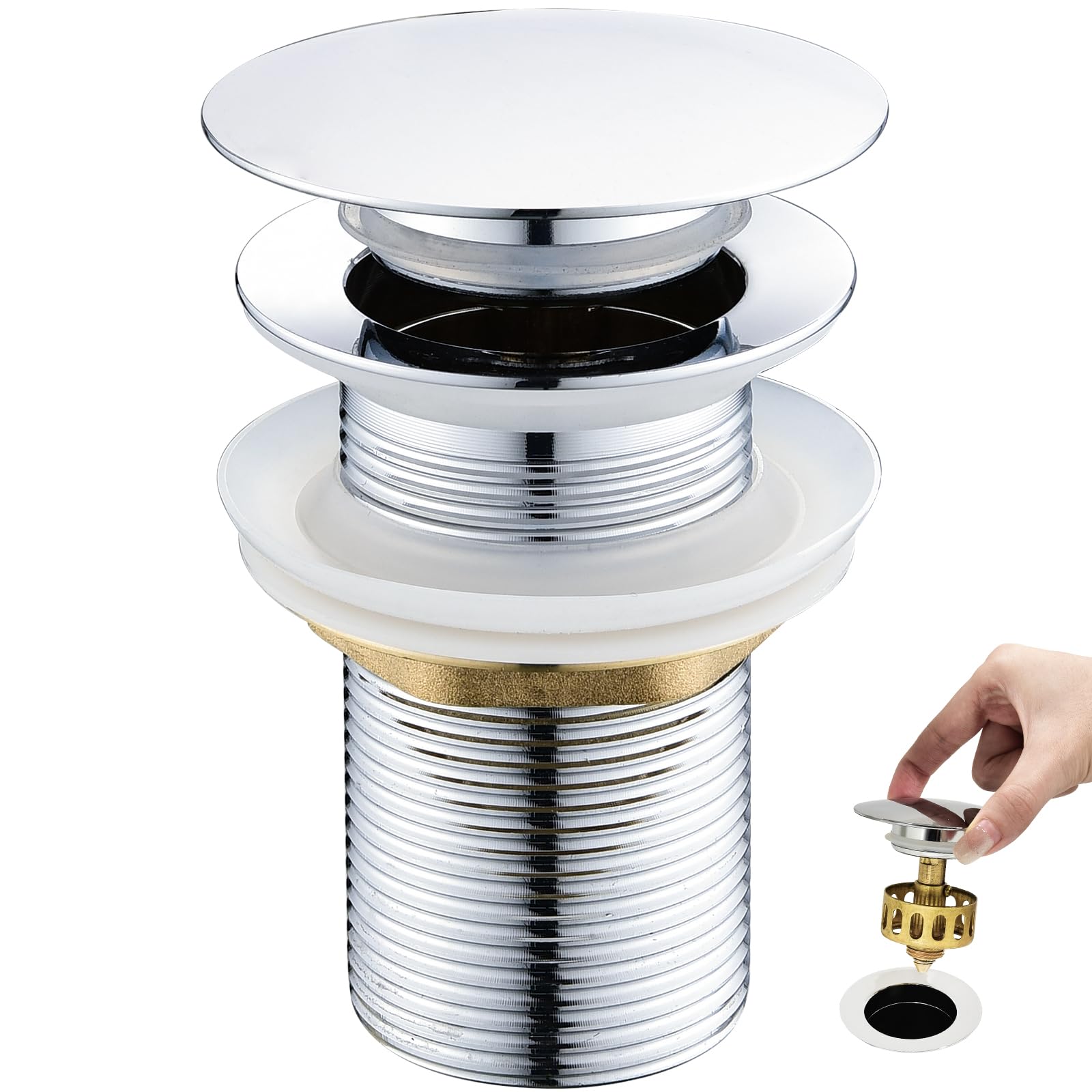 Villeroy & Boch O.novo Eengreeps wastafelkraan zonder Push-Open afvoergarnituur chroom tvw10400300161 Villeroy & Boch O.novo Eengreeps wastafelkraan zonder Push-Open afvoergarnituur chroom tvw10400300161