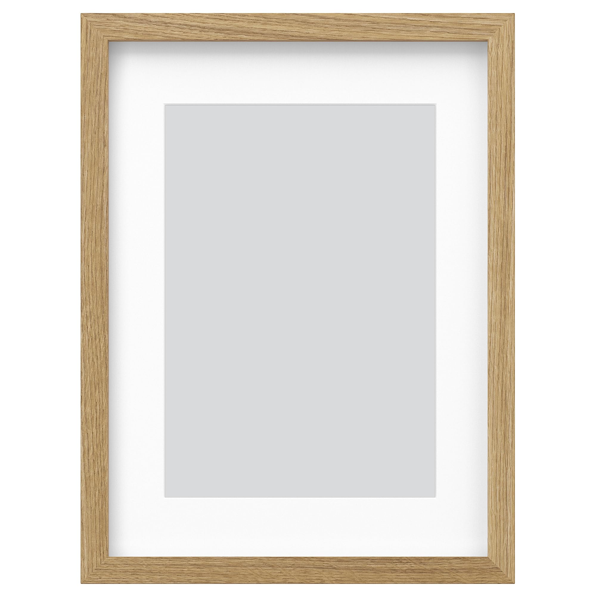 Cadre 30 x 40 cm RÖDALM effet chêne pour décoration murale de salon
