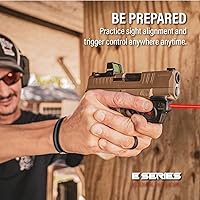 Vista 3 de Mira láser roja Clase 3R Serie E de Viridian, salida <5mW