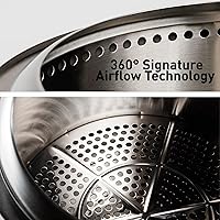 Vista 4 de Solo Stove Bonfire Big Yard Bundle 2.0 Incluye brasero sin humo Bonfire con soporte, pantalla, cubierta, portátil para quemar madera, bandeja