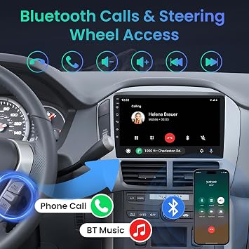 4 + 64GB ROM Android 15 Car Radio for Dodge Ram 1500 2500 3500 2002-2005