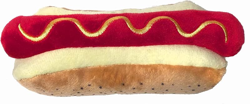 Brinquedo de Pelúcia com Apito para Cães Huxley & Kent Power Plush Haute Dawg, Pequeno