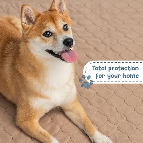 Miniatura 5 de EZwhelp Almohadillas reutilizables para orina para perros Almohadilla impermeable para entrenamiento de cachorros Almohadillas lavables para