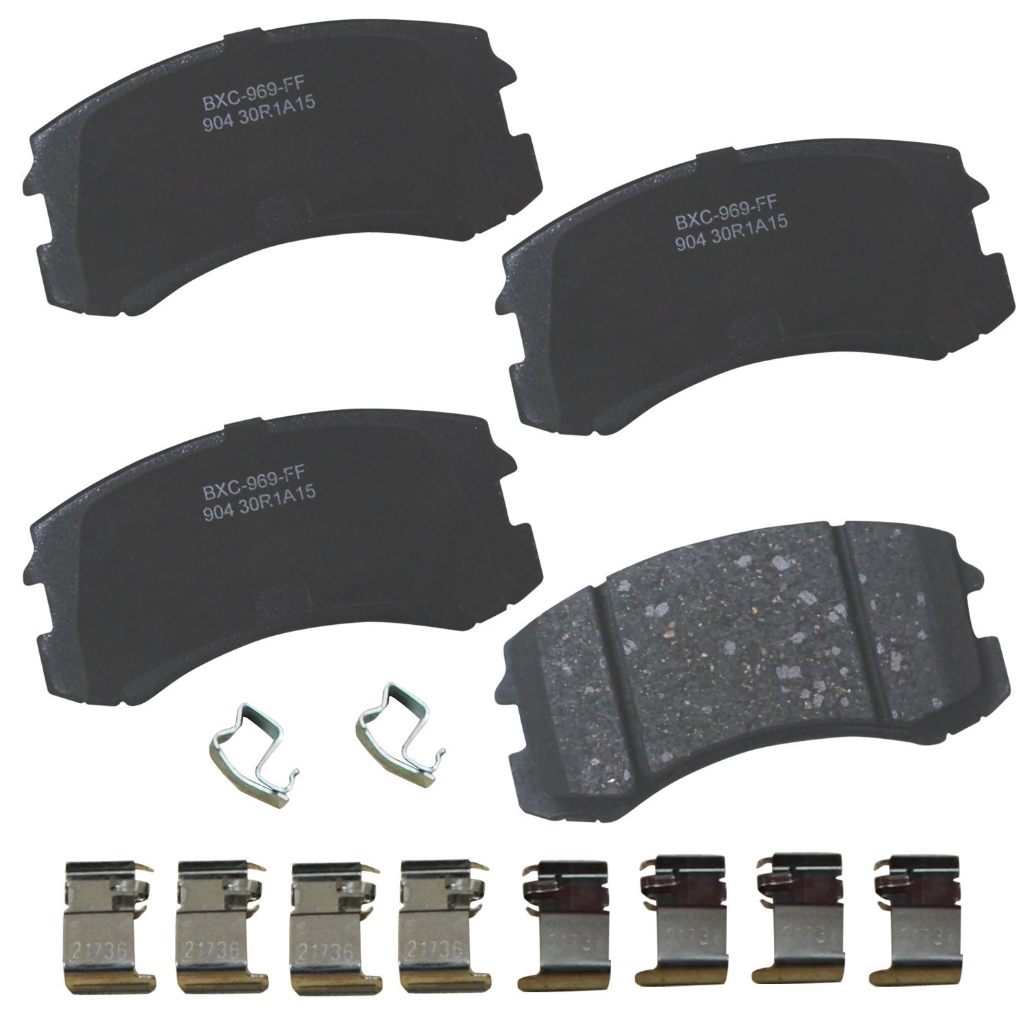 Bendix Premium SBC904 Ceramic Front Brake Pads for Mitsubishi Lancer 2007-2002