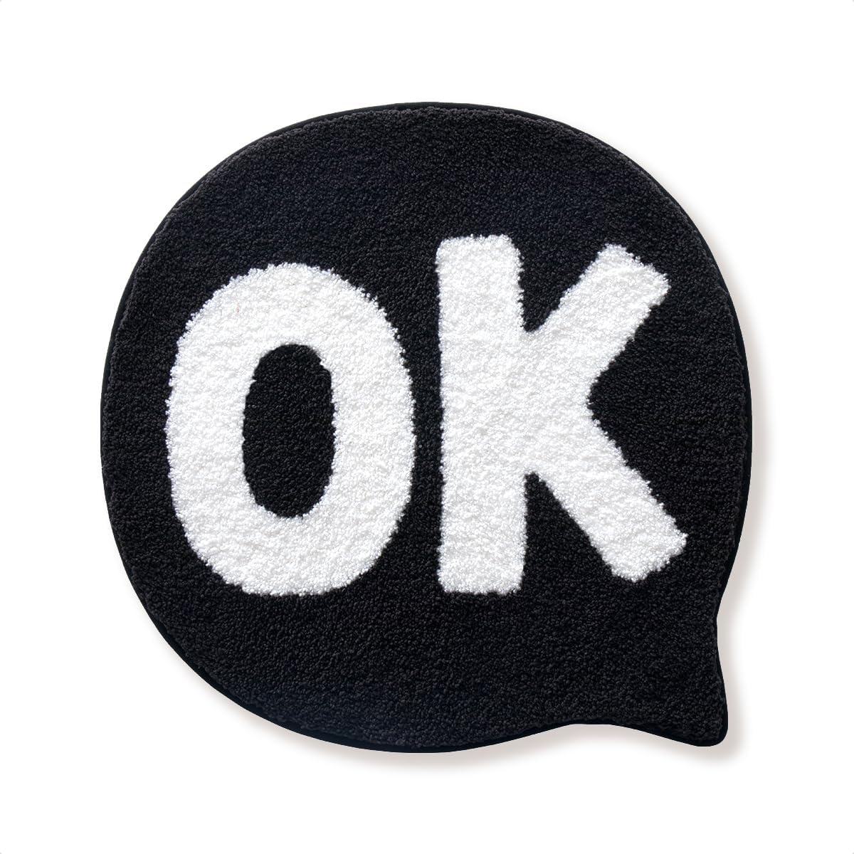 Bathroom Mat Funny, Extra Soft and Absorbent Bath Rugs, Machine Wash Dry, Non-Slip Carpet Mat for Tub, Shower, and Bath Room, Heart, 24x24