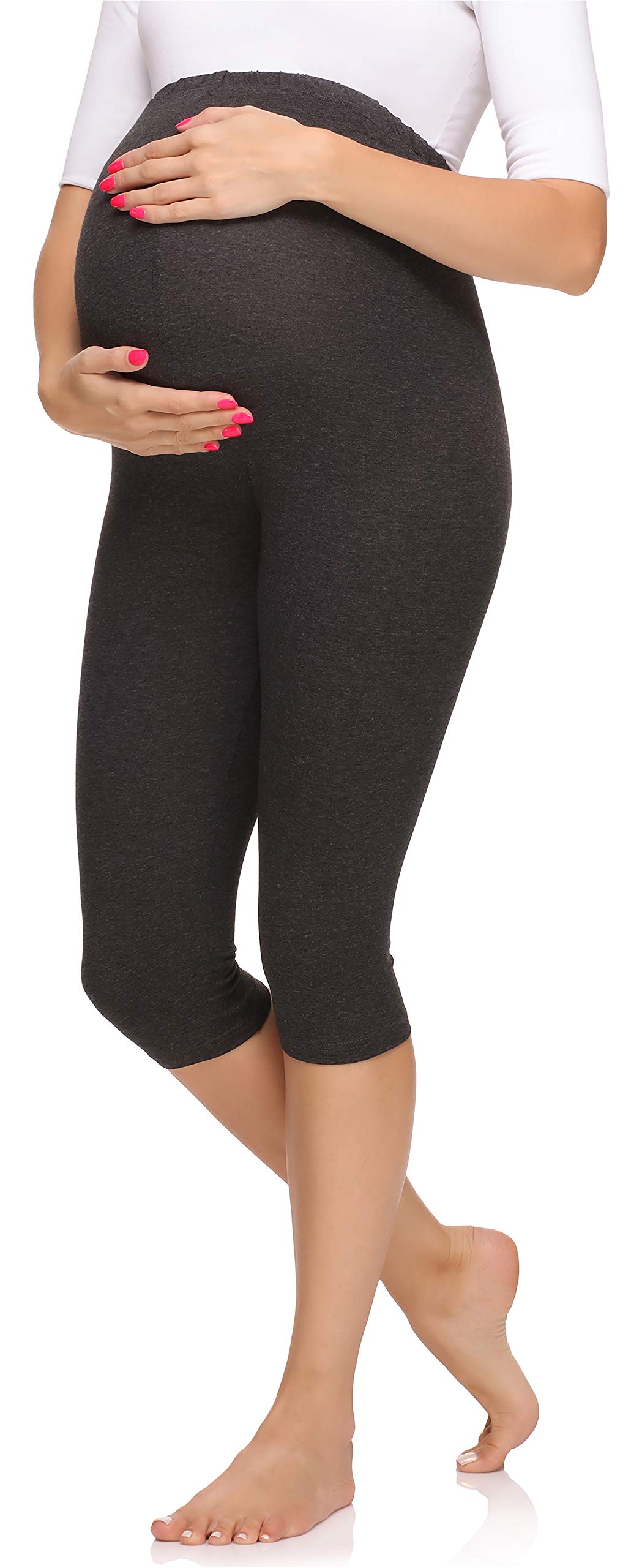 Merry Style Damen 3/4 Umstandsleggings aus Viskose MS10-298
