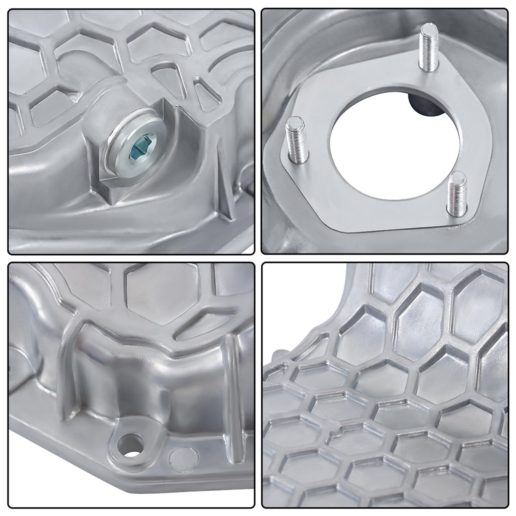 munirater Ricambio per coppa dell'olio motore in alluminio per Arteon/A3/Tarraco/Ateca/Alhamra/Golf 06K103600R 06K103600AE 2014-2023
