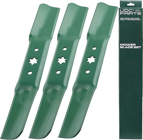 Miniatura 38 de UDC Parts 532173921 cuchillas de cortacésped para Husqvarna 48 pulgadas 173921 YTH2348 GTH2548 YTH2148 2748GLS YTH2448 YTH2748 YTH1848XP 532 17