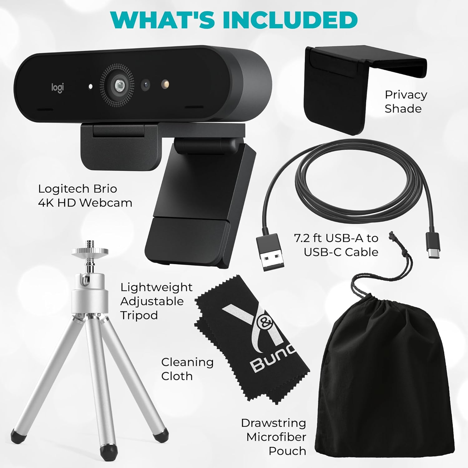 Tripod Mount Tripode Webcam Logitech Tripod Mount For Logitech