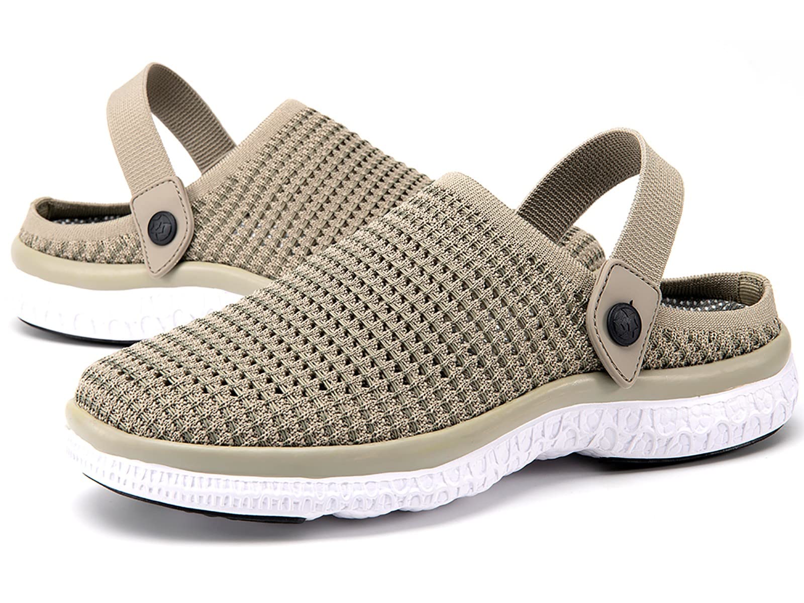 Sabots et Mules Homme Femme Respirant Chaussures de Jardin Chaussons D'Été | Antidérapantes, Confortables, Légères, Sandales de Plage, Pantoufles de Piscine