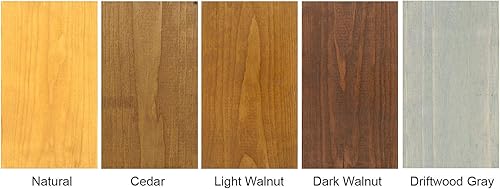 Miniatura 2 de #1 Deck - Sellador de valla de madera prémium - Sellador de valla semitransparente - nogal oscuro, 1 galón