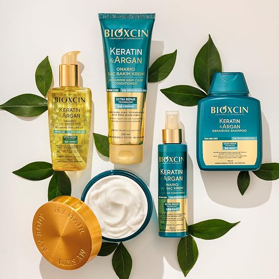 Bioxcin Keratin & Argan Repair Care Shampoo 300 ml 3 Take 2 Pay - Worn And Sensitive Hair