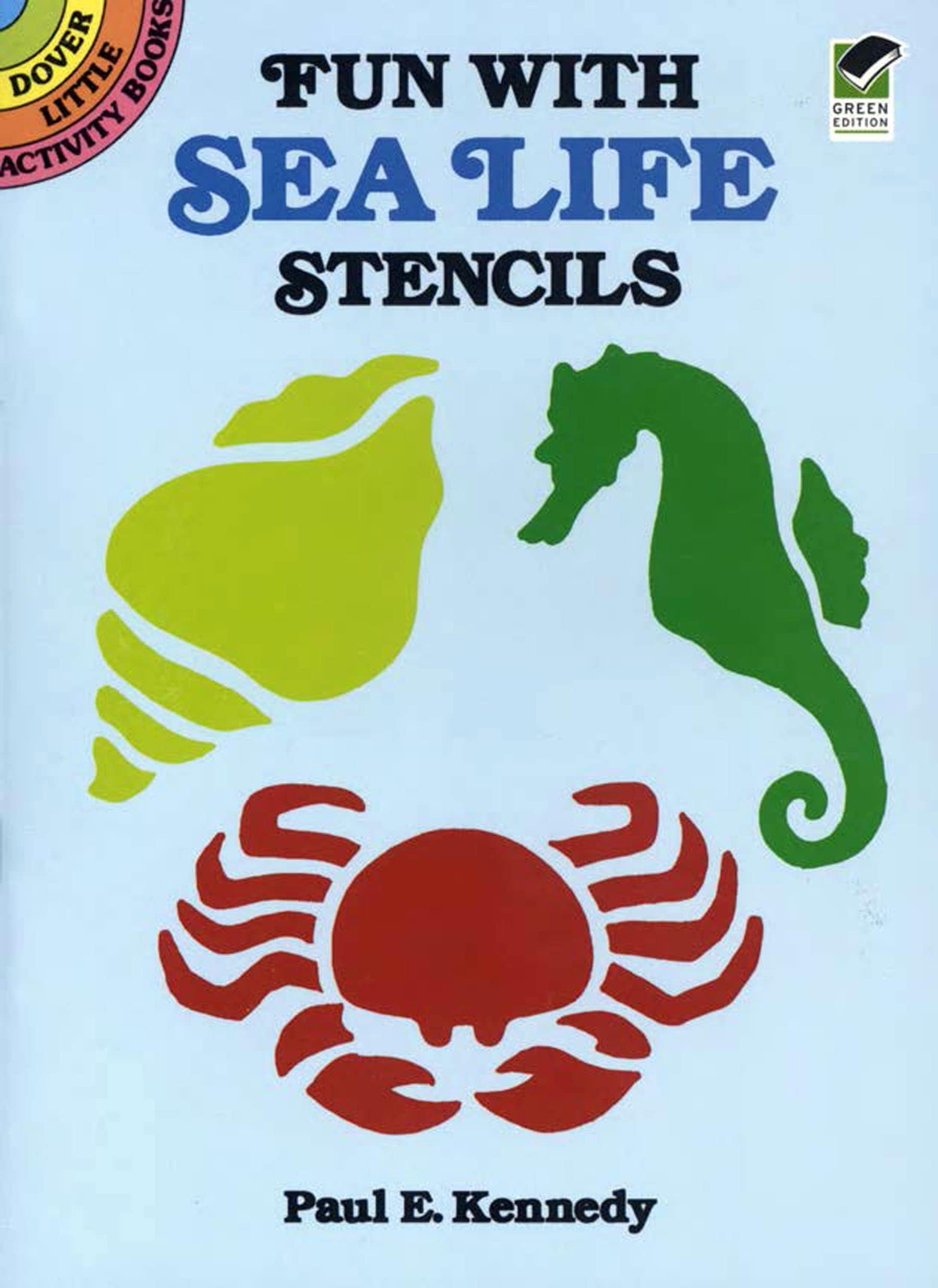 Fun with Sea Life Stencils (Little Activity Books)