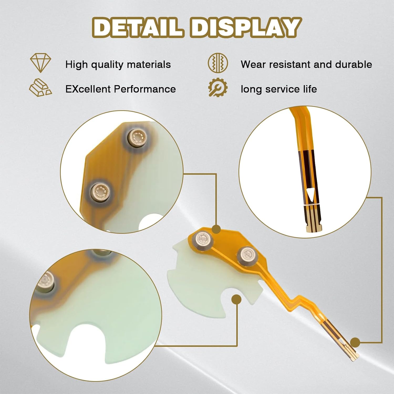 Upgrade MC2-FPCB1 Flex PCB Compatible with BW GasAlertMicroClip XT,BW GasAlertMicroClipXL/X3,Oxygen O2 Sensor MCXL-FC1