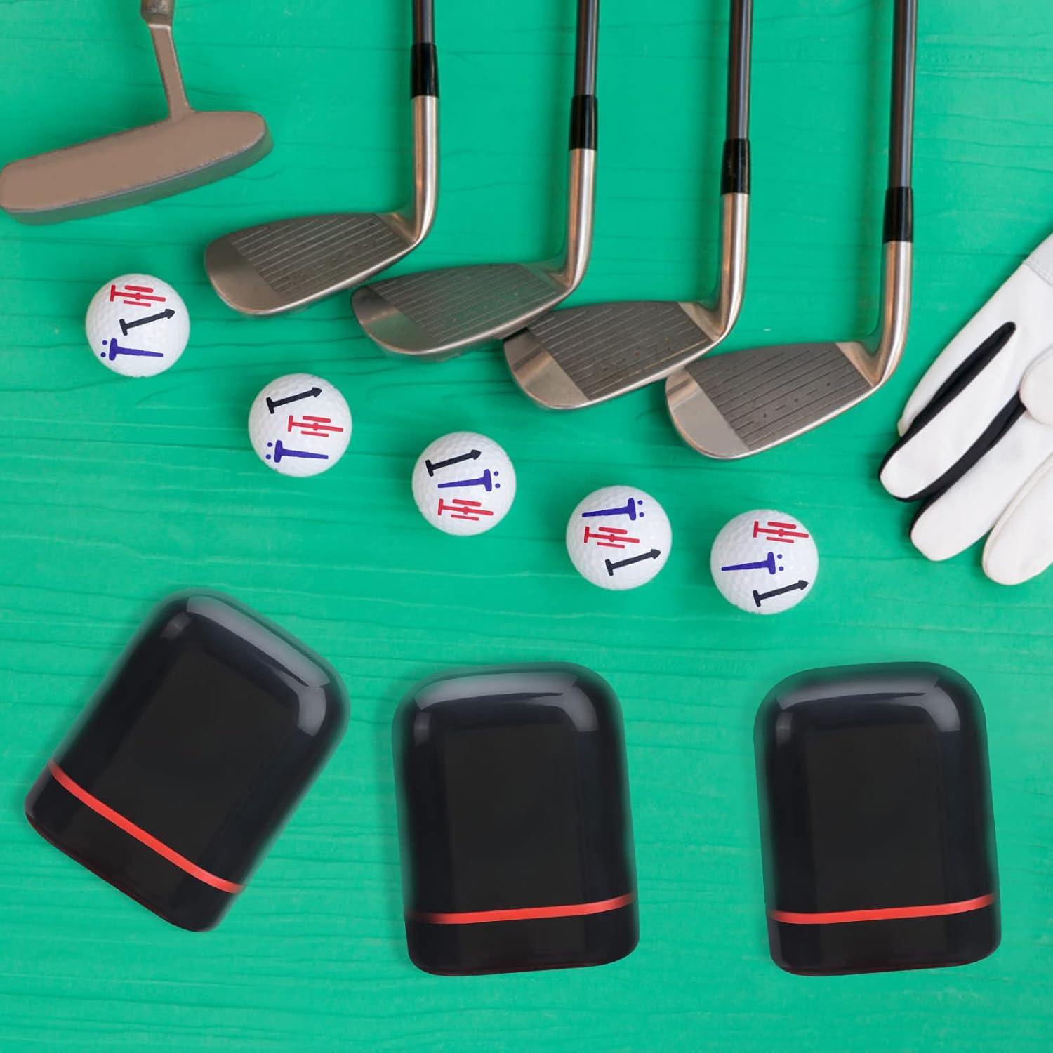 review 3 Pcs Golf Ball Stamps Golf Ball Line Marker Golf Ball Line Drawing Marker Golf Ball Marking Tool Golf Ball Alignment Tool Kit